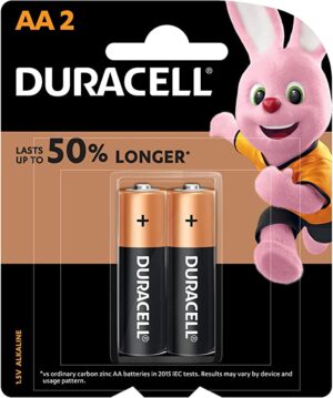 ელემენტი Duracell  AA 1.5v 2 ცალი (49636)