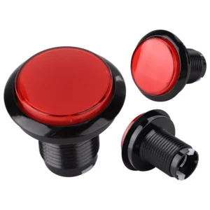 ღილაკი განათებით (წითელი) 46mm (53724)