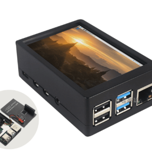 Raspberry Pi 4-ის ეკრანი, გაგრილება და ყუთი (76051)