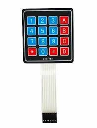 კლავიატურა Matrix Membrane Keypad 4x4 (4320)