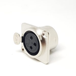 MINI XLR  3Pin female (7662)L
