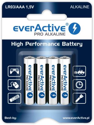 ელემენტი – Everactive Pro Alkaline LR03 – 4BL AAA 1.5V (95884)