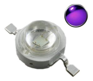 ულტრაიისფერი შუქდიოდი 3W LED (34339)