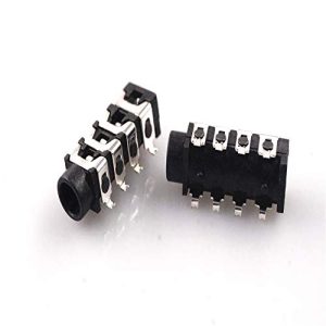 PJ313  4 pin 3.5mm აუდიო ჯეკი (7100)