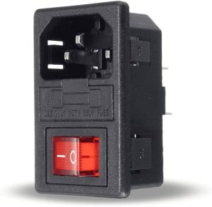 ჩამრთველი+AC 3PIN+მცველის ბუდე (4686)