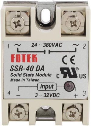 მყარი ჩართვის რელე SSR-40DA (8814)