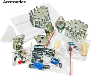 ხმის გამაძლიერებელის ასაწყობი ნაკრები 2X100W   (44118)