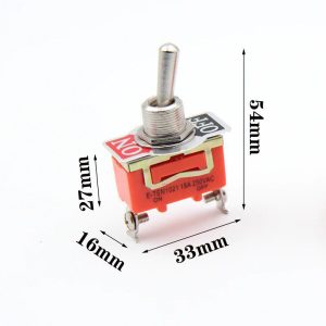 ჩამრთველი 2 პოზიციით 250V AC  15A (50309)
