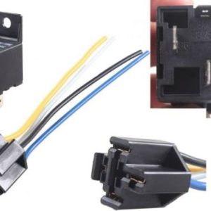 მანქანის რელე ბუდით 24V 40A (43007)