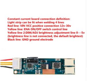 განათების ინვერტორი GOLD 09EF LED driver 9-30v   (54887)