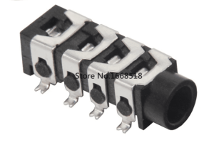 SMD PJ313 4 pin 3.5mm აუდიო ჯეკი ( 96487)