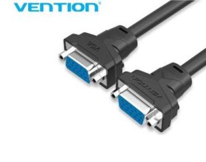 VENTION Female VGA to Female VGA Extension Cable 1M Black (15707)