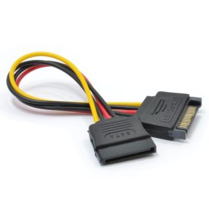 VENTION SATA 15P Power Extension Cable 0.3M Black (15621)