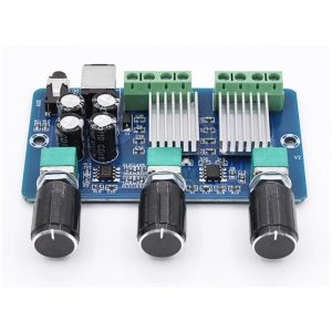 ხმის გამაძლიერებელი  2*15W+30W  (40528)
