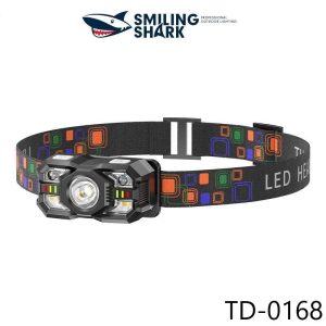 თავზე დასამაგრებელი LED ფანარი Smiling Shark (98445)