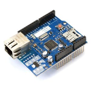 Ethernet მოდული W5100 network expansion board With SD card Support  (44595)