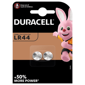 ელემენტი Duracell 1.5v (LR44) (2 ცალი) (49619)