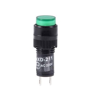 ინდიკატორი მწვანე განათებით NXD-212 220V  (35185)