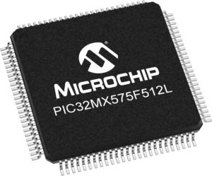 მიკროპროცესორი PIC32MX575F512L-80I/PT    (49237)