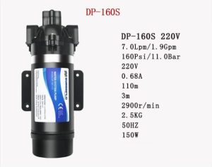 მაღალი წნევის დიაფრაგმული ტუმბო DP-160S - 220V   (34321) L