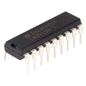 LM3915 წერტილოვანი LED ეკრანის დრაივერი (95318)