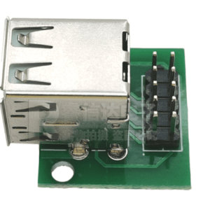 Double Layer USB 2.0 Curved Female (75405)
